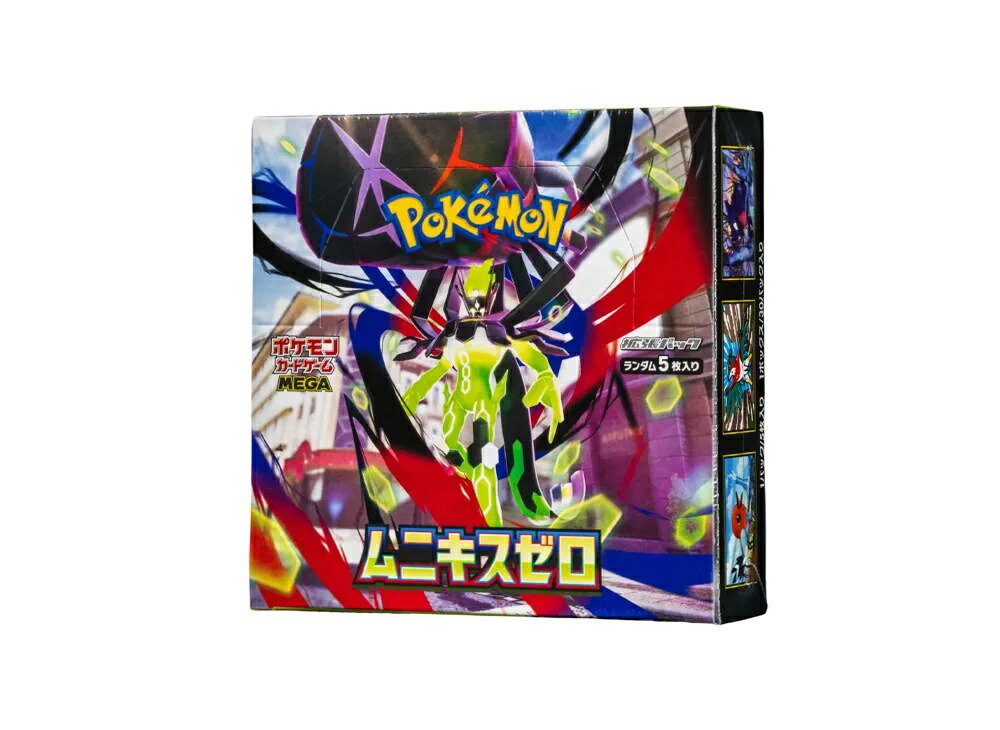 【今だけ500円割引クーポンあり!!】Trading cards ポケモンカードゲームMEGA 拡張パック「ムニキスゼロ」ボックス Trading cards ポケモンカードゲームMEGA 拡張パック「ムニキスゼロ」ボックス 743533 ホビー コレクション トレーディングカード 21SN-743533|セレクトショップFrenz