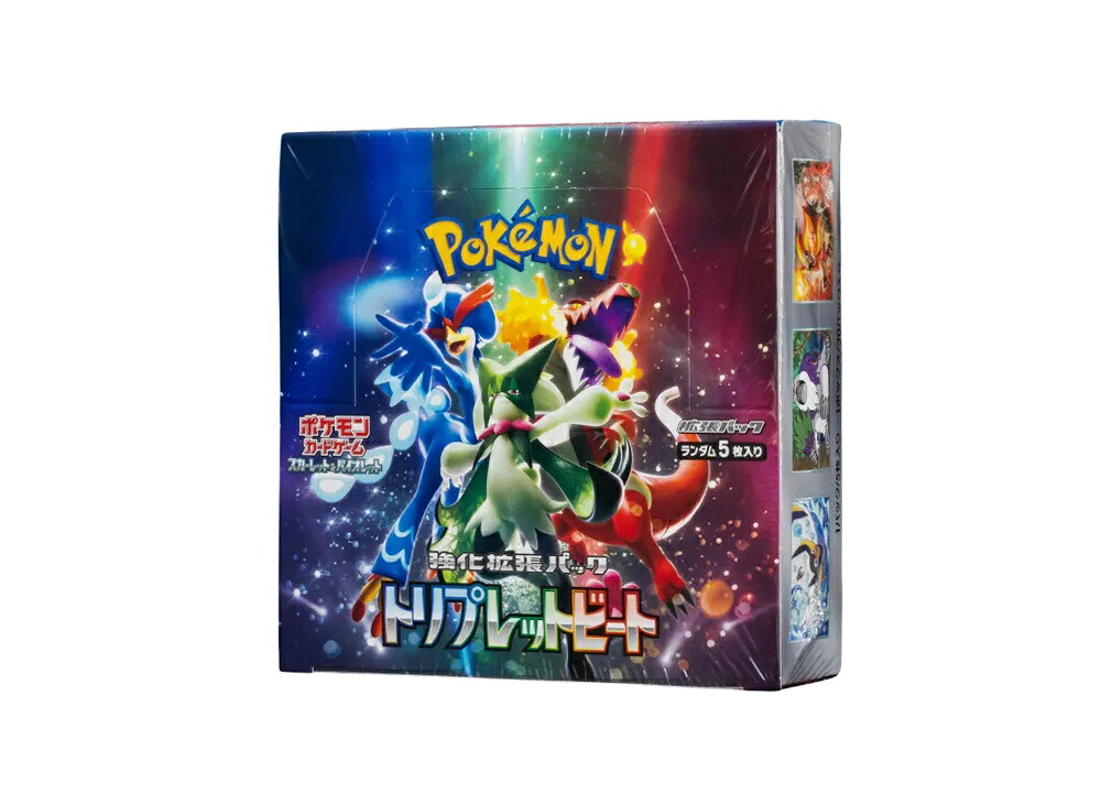 【今だけ500円割引クーポンあり!!】Trading cards ポケモンカードゲーム スカーレット&バイオレット 強化拡張パック 「トリプレットビート」 ボックス Trading cards ポケモンカードゲーム スカーレット&バイオレット 強化拡張パック 「トリプレットビート」 ボックス 111467|セレクトショップFrenz