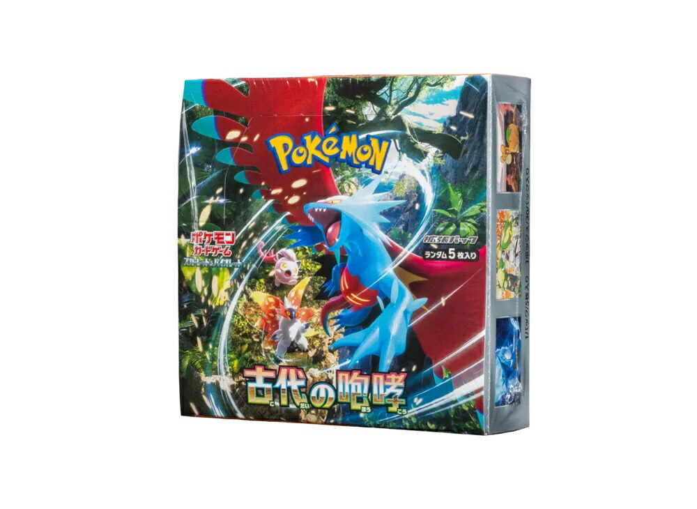 【今だけ500円割引クーポンあり!!】Trading cards ポケモンカードゲーム スカーレット&バイオレット 拡張パック 「古代の咆哮」（PARADOX RIFT） ボックス Trading cards ポケモンカードゲーム スカーレット&バイオレット 拡張パック 「古代の咆哮」(PARADOX RIF 140591