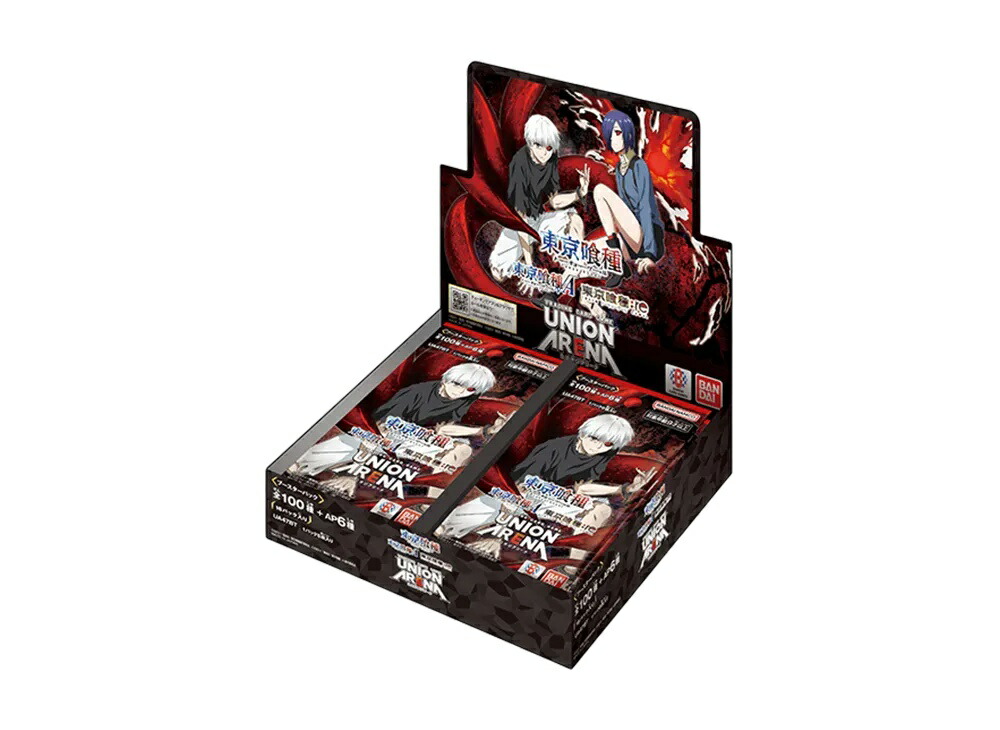 【今だけ500円割引クーポンあり!!】Trading cards ユニオンアリーナ ブースターパック「東京喰種トーキョーグール」ボックス Trading cards ユニオンアリーナ ブースターパック「東京喰種トーキョーグール」ボックス 742032 ホビー コレクション トレーディングカード|セレクトショップFrenz