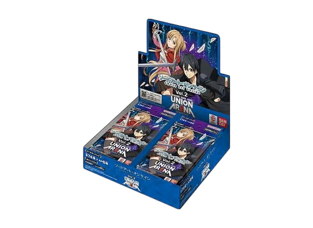 【今だけ500円割引クーポンあり!!】Trading cards ユニオンアリーナ ブースターパック「ソードアート・オンライン Vol.2」ボックス Trading cards ユニオンアリーナ ブースターパック「ソードアート・オンライン Vol.2」ボックス 389714 ホビー コレクション|セレクトショップFrenz