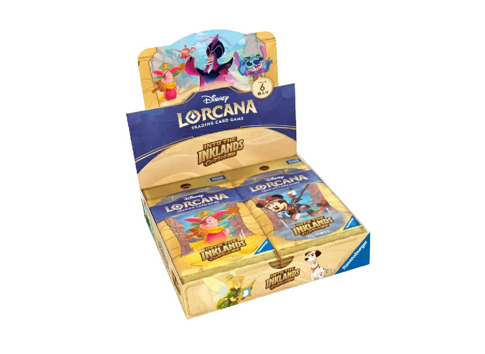 【今だけ500円割引クーポンあり!!】Trading cards ディズニー ロルカナ「インクランド探訪」ブースターパック ボックス 【日本語版】 Trading cards ディズニー ロルカナ「インクランド探訪」ブースターパック ボックス 【日本語版】 556502 ホビー コレクション｜セレクトショップFrenz