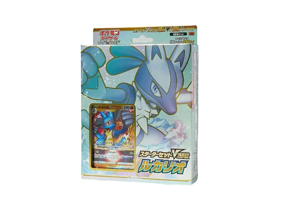 【今だけ500円割引クーポンあり!!】Trading cards ポケモンカードゲーム ソード&シールド スターターセットVSTAR ルカリオ Trading cards ポケモンカードゲーム ソード&シールド スターターセットVSTAR ルカリオ 55864 ホビー コレクション トレーディングカード 21SN-55864|セレクトショップFrenz