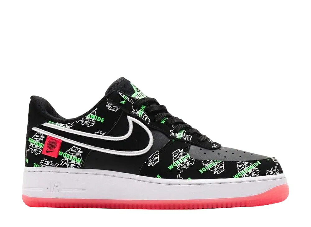 【今だけ500円割引クーポンあり!!】Nike ナイキ ワールドワイドパック エアフォース1 ロー カタカナ ブラック ナイキ DA1343-003 メンズ スニーカー ランニングシューズ 21SN-DA1343-003