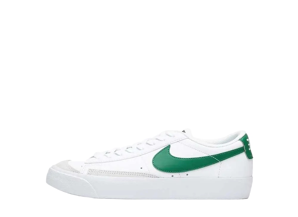【今だけ500円割引クーポンあり!!】Nike ナイキ GS ブレーザー ロー 77 ホワイト パイン グリーン ナイキ DA4074-115 大人も履ける キッズモデル ウィメンズ レディース スニーカー ランニングシューズ キッズスニーカー ベビーシューズ 21SN-DA4074-115