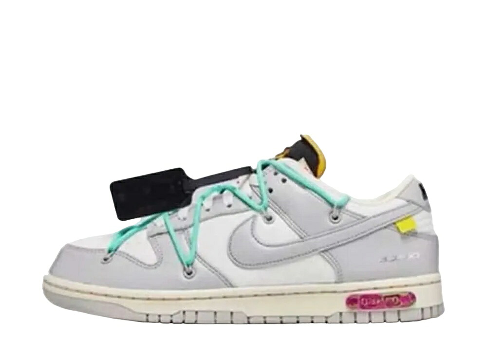 【今だけ500円割引クーポンあり!!】Nike オフホワイト × ナイキ ダンク ロー 1 of 50 ロット4 ナイキ DM1602-114 メンズ スニーカー ランニングシューズ 21SN-DM1602-114 90,530円