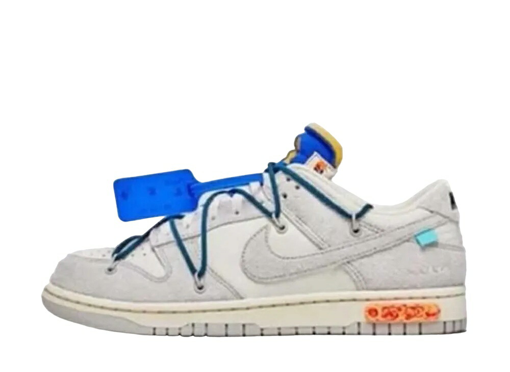 【今だけ500円割引クーポンあり!!】Nike オフホワイト × ナイキ ダンク ロー 1 of 50 ロット16 ナイキ DJ0950-111 メンズ スニーカー ランニングシューズ 21SN-DJ0950-111
