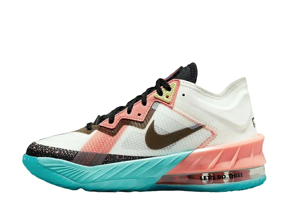 【今だけ500円割引クーポンあり!!】Nike スペース・プレイヤーズ × ナイキ GS レブロン18 ロー ローラバニー (キッズ) ナイキ DJ3760-115 大人も履ける キッズモデル ウィメンズ レディース スニーカー ランニングシューズ キッズスニーカー ベビーシューズ 21SN-DJ3760-115