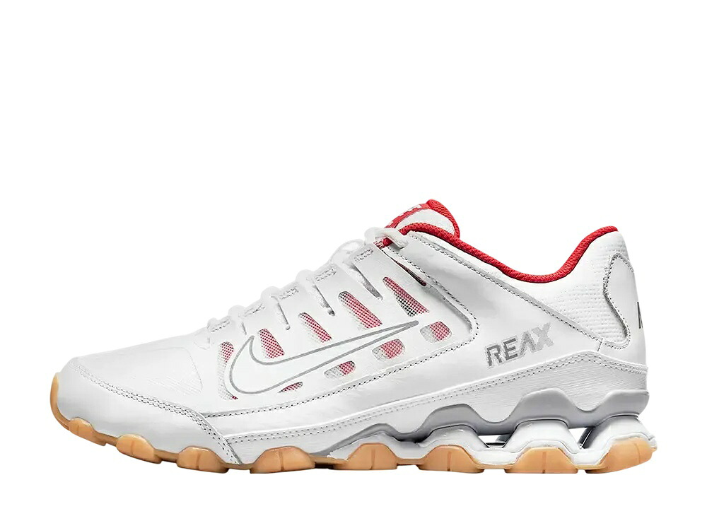 【今だけ500円割り引き引き換え証あり!!】Nike ナイキ リアックス8 TR 白いこと/狼薄墨色/チリ赤いこと/白いこと ナイキ 621716-103 メンズ スニーカー 駈けっくらシューズ 21SN-621716-103