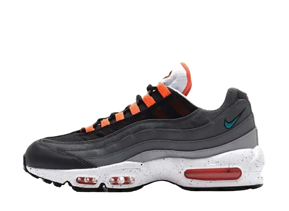 【今だけ500円割引クーポンあり!!】Nike ナイキ エアマックス95 ブラック/アクアマリン/ターフオレンジ/ホワイト ナイキ CZ0191-001 メンズ スニーカー ランニングシューズ 21SN-CZ0191-001