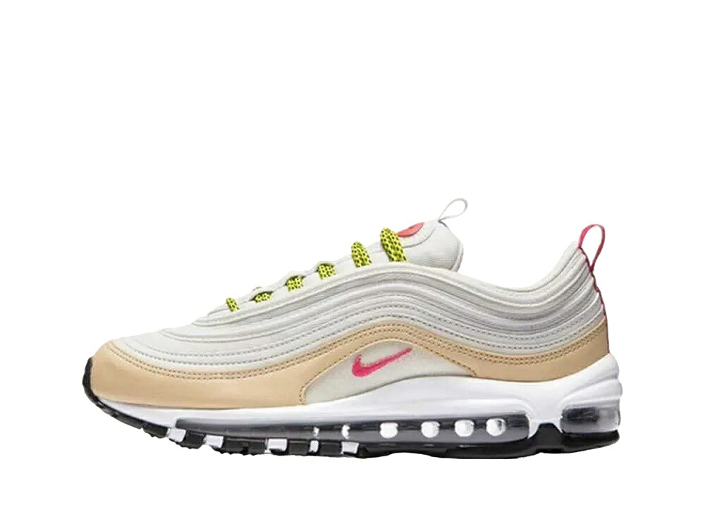 【百貨店大売り出し】1000円引き換え証ふり出し！Nike ナイキ ウィメンズ 大気圏マックス97 ライトボーン/デッドリーピンク ナイキ 921733-004 ウィメンズ レディース スニーカー 駈けっくらシューズ 21SN-921733-004