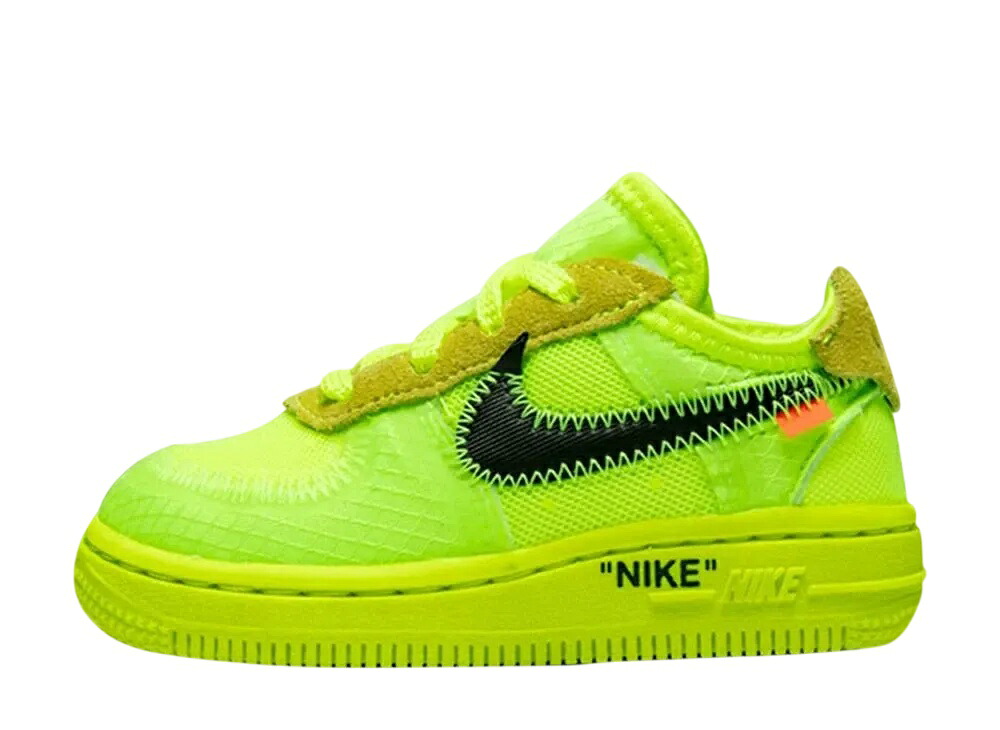 【今だけ500円割引クーポンあり!!】Nike オフホワイト × ナイキ TD エアフォース1 ロー ボルト (キッズ) ナイキ BV0853-700 メンズ スニーカー ランニングシューズ 21SN-BV0853-700|セレクトショップFrenz