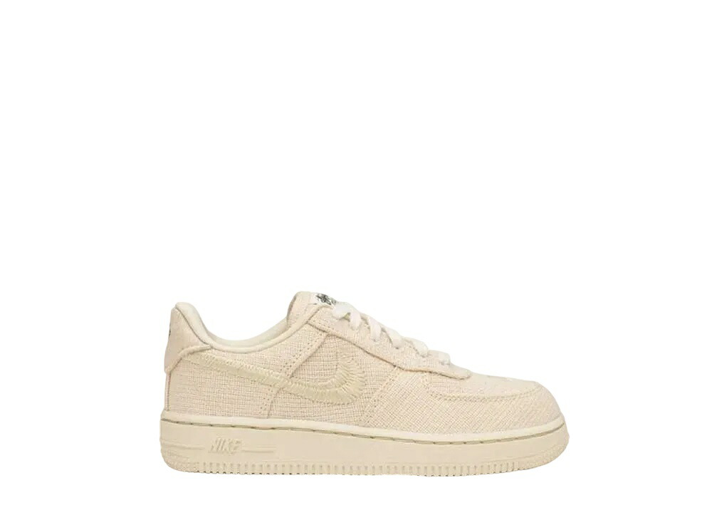 【今だけ500円割引クーポンあり!!】Nike ステューシー × ナイキ PS エアフォース1 ロー フォッシルストーン (キッズ) ナイキ DD1578-200 メンズ スニーカー ランニングシューズ 21SN-DD1578-200