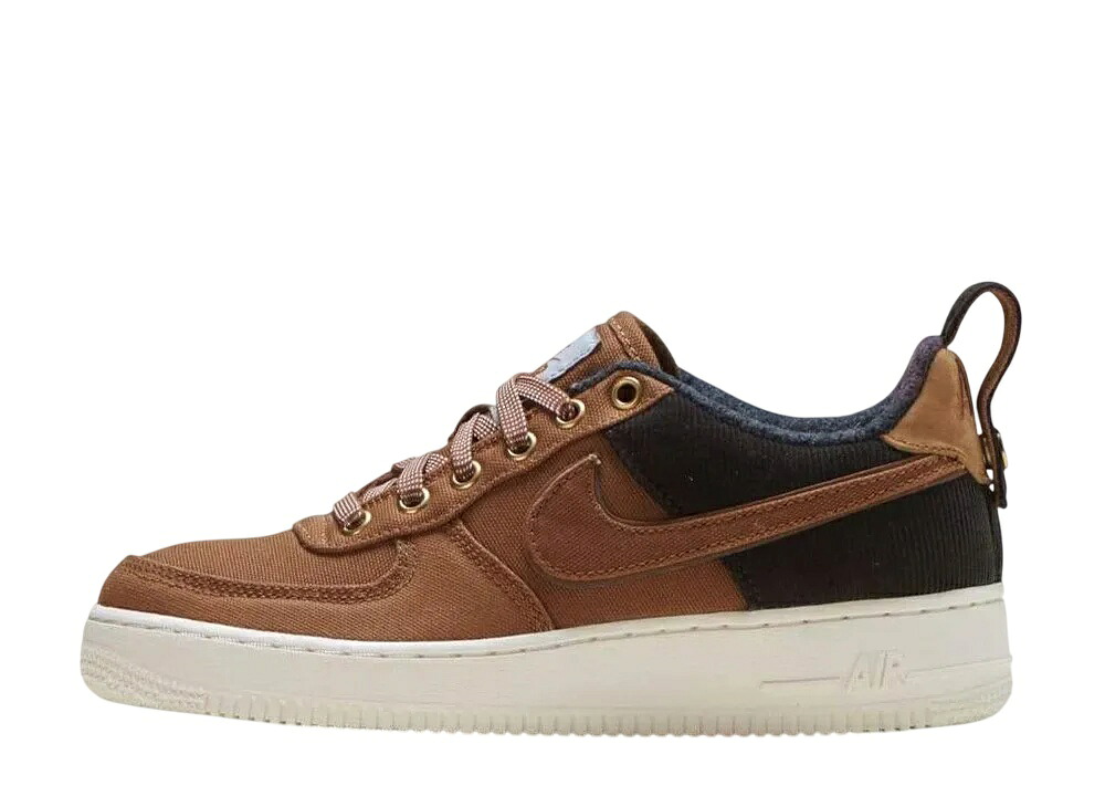 【今だけ500円割引クーポンあり!!】Nike カーハートWIP &times; ナイキ GS エアフォース1 ロー エールブラウン (キッズ) ナイキ AV3524-200 大人も履ける キッズモデル ウィメンズ レディース スニーカー ランニングシューズ キッズスニーカー ベビーシューズ 21SN-AV3524-200｜セレクトショップFrenz