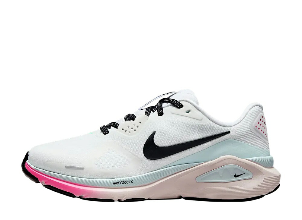 【今だけ500円割引クーポンあり!!】Nike ナイキ ウィメンズ ストラクチャー26 ホワイト/グレイシャーアイス/ハイパーピンク/ブラック ナイキ HJ1101-110 ウィメンズ レディース スニーカー ランニングシューズ 21SN-HJ1101-110