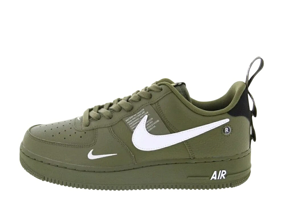 【百貨店大売り出し】1000円クーポン券ふり出し！Nike ナイキ 空軍1 置き目 ありがた味 オリーブ帆布 ナイキ AJ7747-300 メンズ スニーカー 駈けっくらシューズ 21SN-AJ7747-300