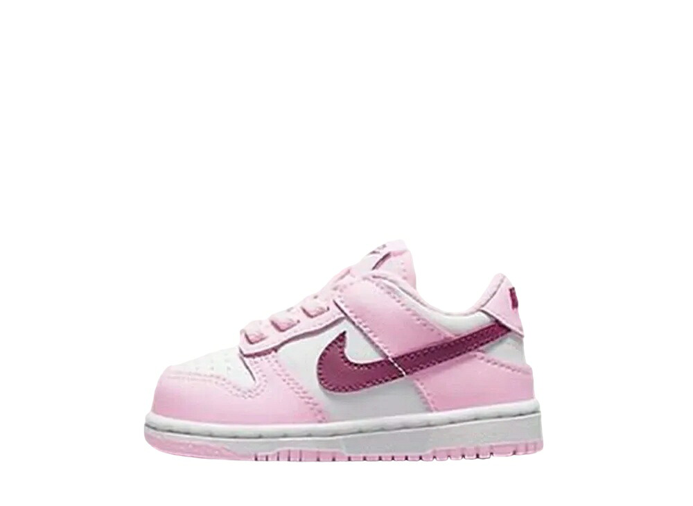 【今だけ500円割引クーポンあり!!】Nike ナイキ TD ダンク ロー チューリップピンク(キッズ) ナイキ CW1589-601 メンズ スニーカー ランニングシューズ 21SN-CW1589-601