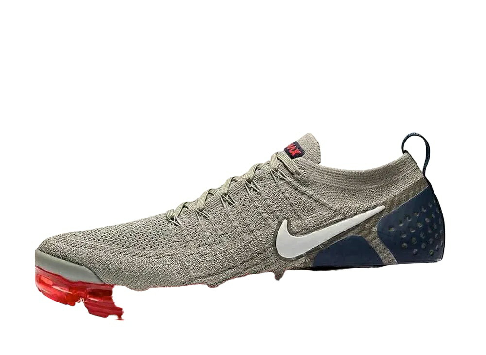 【今だけ500円割引クーポンあり!!】Nike ナイキ エアヴェイパーマックス フライニット2 ダークスタッコ/オブシディアン/ハバネロレッド ナイキ 942842-010 メンズ スニーカー ランニングシューズ 21SN-942842-010