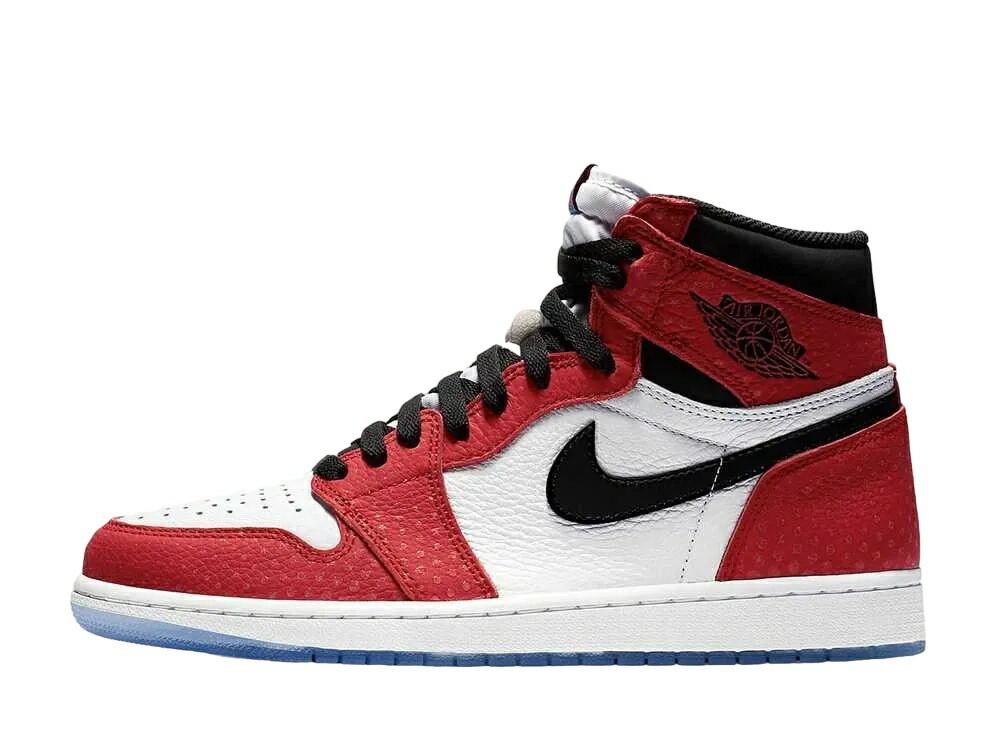 【今だけ500円割引クーポンあり!!】Nike スパイダーマン × ナイキ エアジョーダン1 オリジンストーリー ジムレッド/ホワイト/フォトブルー/ブラック ナイキ 555088-602 メンズ スニーカー ランニングシューズ 21SN-555088-602