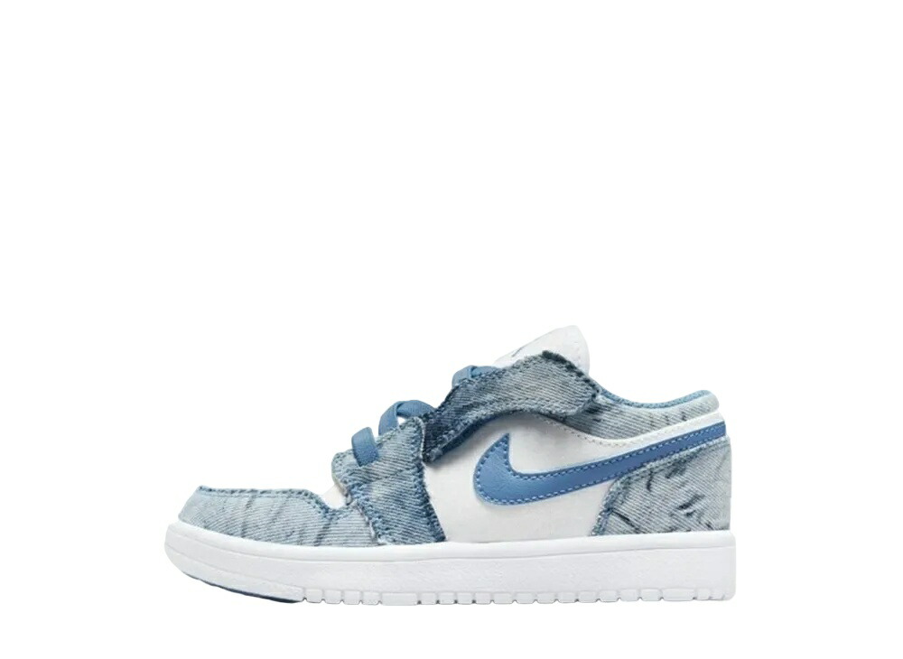 【百貨店大売り出し】1000円引き換え証ふり出し！Nike ナイキ なおなお書き ジョーダン1 置き目 ALT ウォッシュド ジーンズ (キッズ) ナイキ DM8948-100 メンズ スニーカー 駈けっくらシューズ 21SN-DM8948-100