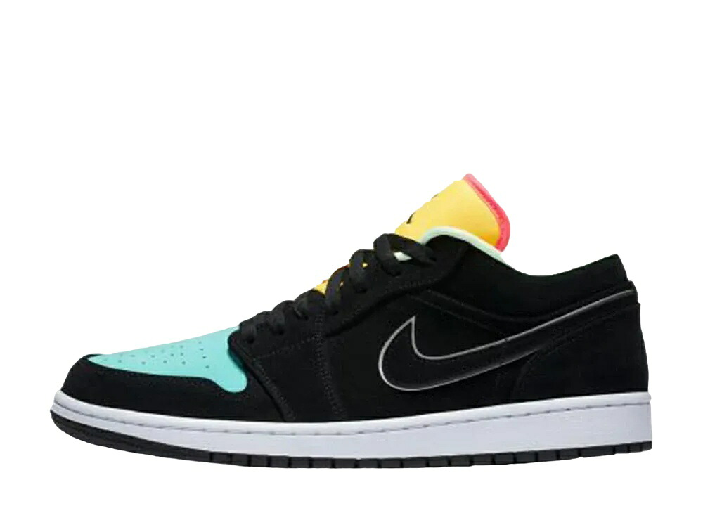 【百貨店大売り出し】1000円引き換え証ふり出し！Nike ナイキ エアジョーダン1 置き目 黒いこと/オーロラ緑であること/レーザオレンジ色 ナイキ CK3022-013 メンズ スニーカー 駈けっくらシューズ 21SN-CK3022-013