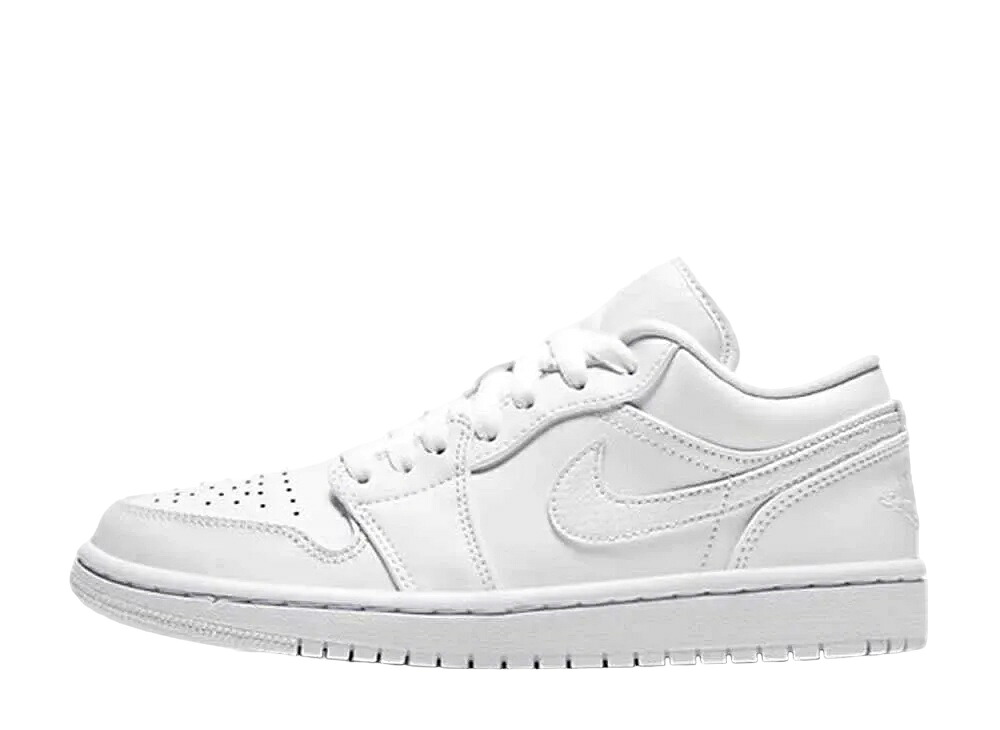 【百貨店大売り出し】1000円クーポン券ふり出し！Nike ナイキ GS エアジョーダン1 置き目 トリプル白いこと (キッズ) ナイキ 553560-130 成年者も履ける キッズモデル ウィメンズ レディース スニーカー 駈けっくらシューズ キッズスニーカー もの言う花シューズ 21SN-553560-130