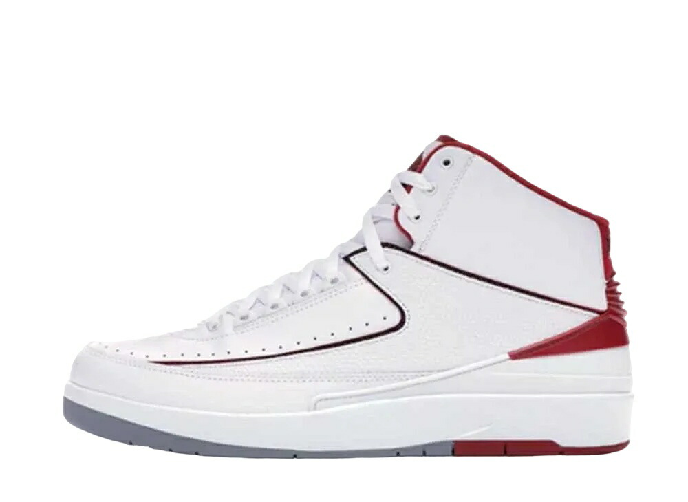 【今だけ500円割引クーポンあり!!】Nike ナイキ エアジョーダン2 レトロ ホワイト/レッド(2014) ナイキ 385475-102 メンズ スニーカー ランニングシューズ 21SN-385475-102|セレクトショップFrenz