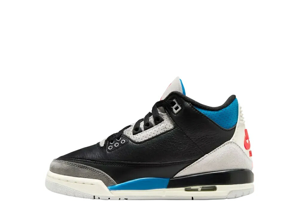 【今だけ500円割り引き引き換え証あり!!】Nike ナイキ GS エアジョーダン3 レトロ レアエア (キッズ) ナイキ IB8968-004 成年者も履ける キッズモデル ウィメンズ レディース スニーカー 駈けっくらシューズ キッズスニーカー もの言う花シューズ 21SN-IB8968-004
