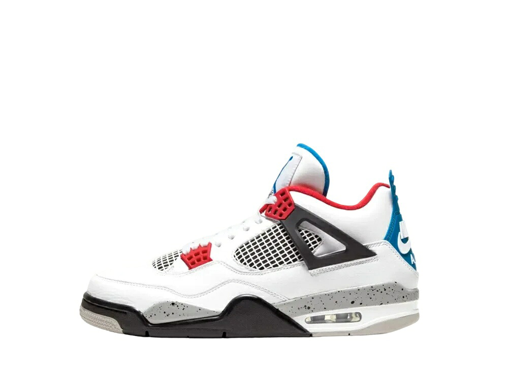 【百貨店大売り出し】1000円クーポン券ふり出し！Nike ナイキ GS エアジョーダン4 ワット ザ 4 (キッズ) ナイキ 408452-146 成年者も履ける キッズモデル ウィメンズ レディース スニーカー 駈けっくらシューズ キッズスニーカー もの言う花シューズ 21SN-408452-146