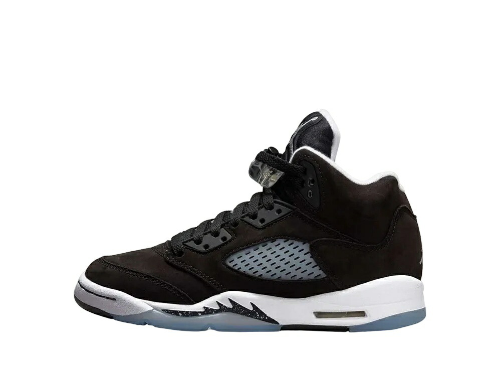 【百貨店大売り出し】1000円クーポン券振り出し！Nike ナイキ GS エアジョーダン5 月明かり (キッズ) ナイキ 440888-011 成年者も履ける キッズモデル ウィメンズ レディース スニーカー 駈けっくらシューズ キッズスニーカー もの言う花シューズ 21SN-440888-011