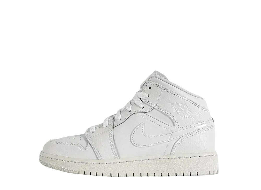 7/30限定【1000円割引クーポン】Nike ナイキ GS エアジョーダン1 ミッド トリプル ホワイト (2020) ナイキ 554725-126 大人も履ける キッズモデル ウィメンズ レディース スニーカー ランニングシューズ キッズスニーカー ベビーシューズ 21SN-554725-126｜セレクトショップFrenz