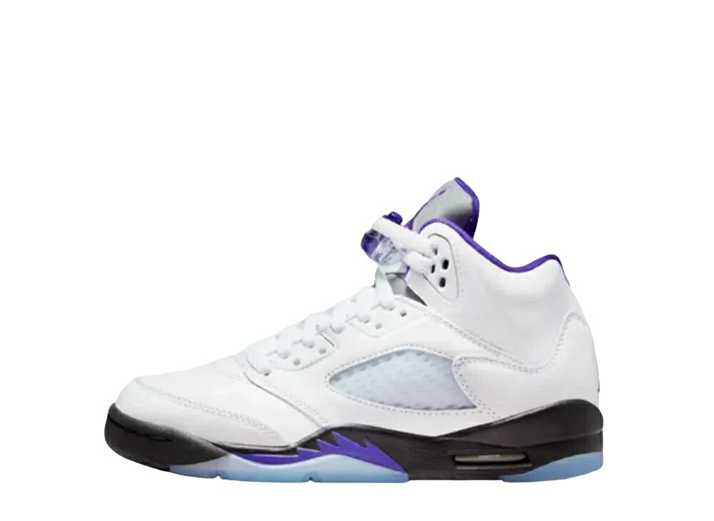 【今だけ500円割引クーポンあり!!】Nike ナイキ GS エアジョーダン5 レトロ ダークコンコルド ナイキ 440888-141 大人も履ける キッズモデル ウィメンズ レディース スニーカー ランニングシューズ キッズスニーカー ベビーシューズ 21SN-440888-141
