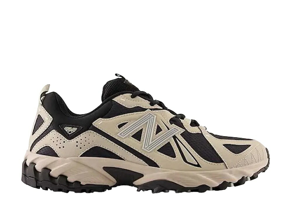 【今だけ500円銀行割引クーポン券あり!!】New Balance ニュー平衡にする 610 ベージュ/黒いこと ニュー平衡にする ML610TAC メンズ スニーカー 駈けっくらシューズ 21SN-ML610TAC