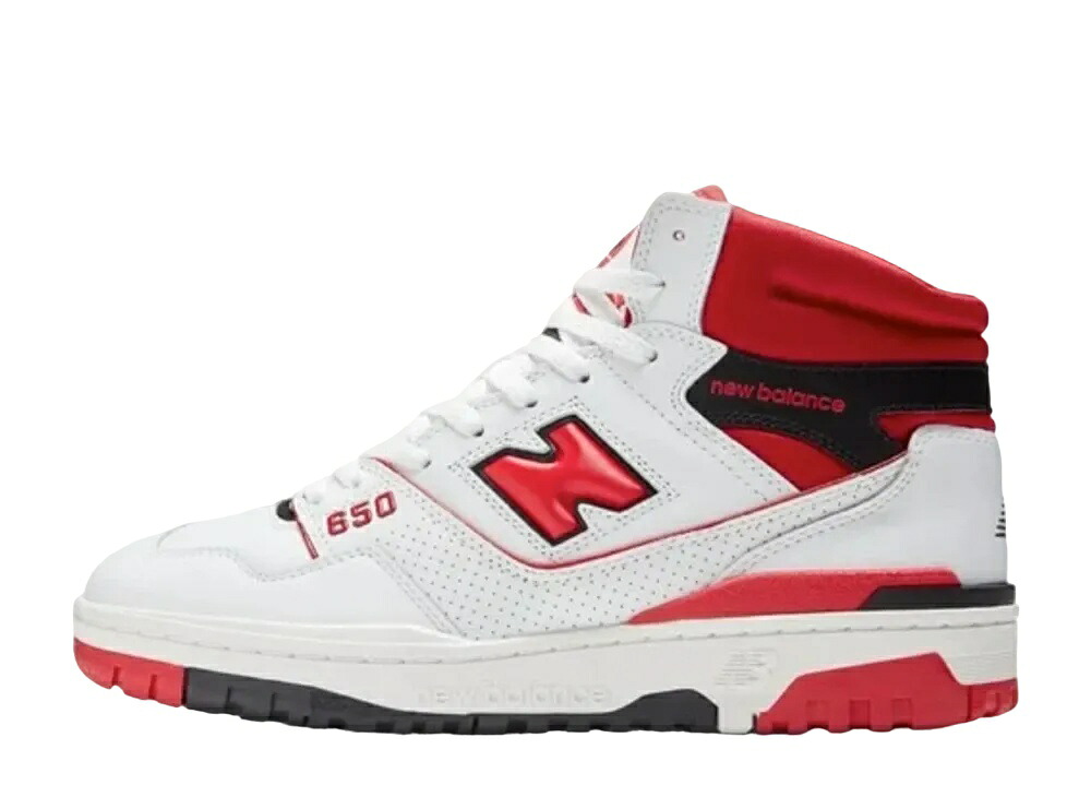 【今だけ500円銀行割引引き換え証あり!!】New Balance ニュー平衡にする 650 白いこと/赤いこと ニュー平衡にする BB650RWR メンズ スニーカー 駈けっくらシューズ 21SN-BB650RWR