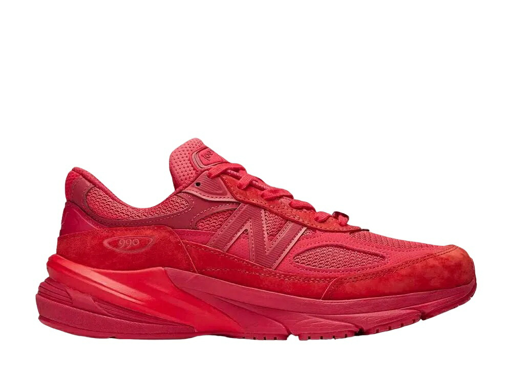 【百貨店大売り出し】1000円引き換え証書き著す！New Balance ジョー・生新しいグッズ × ニュー平衡にする 990V6 光の都市赤いこと ニュー平衡にする U990JF6 メンズ スニーカー 駈けっくらシューズ 21SN-U990JF6