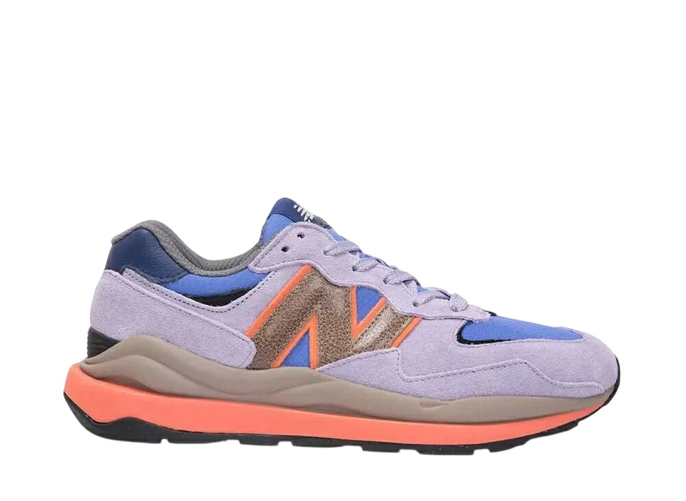 【百貨店大売り出し】1000円引き換え証ふり出し！New Balance ニュー平衡にする M5740 パープル/オレンジ色 ニュー平衡にする M5740GHB メンズ スニーカー 駈けっくらシューズ 21SN-M5740GHB