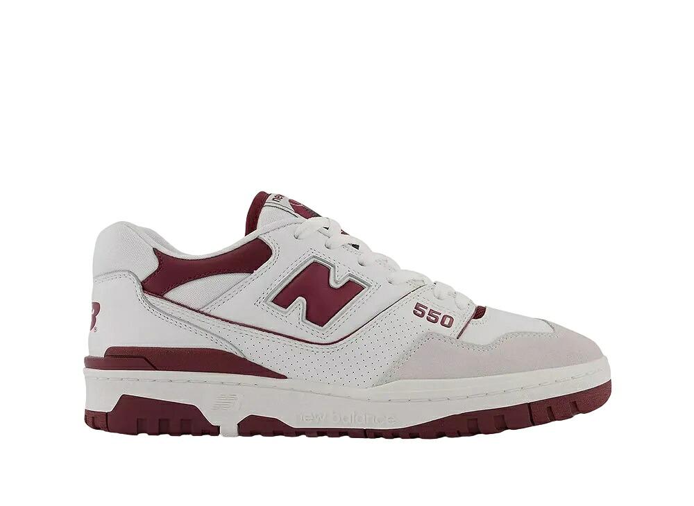 【百貨店大売り出し】1000円クーポン券ふり出し！New Balance ニュー平衡にする 550 バーガンディ ニュー平衡にする BB550LI1 メンズ スニーカー 駈けっくらシューズ 21SN-BB550LI1