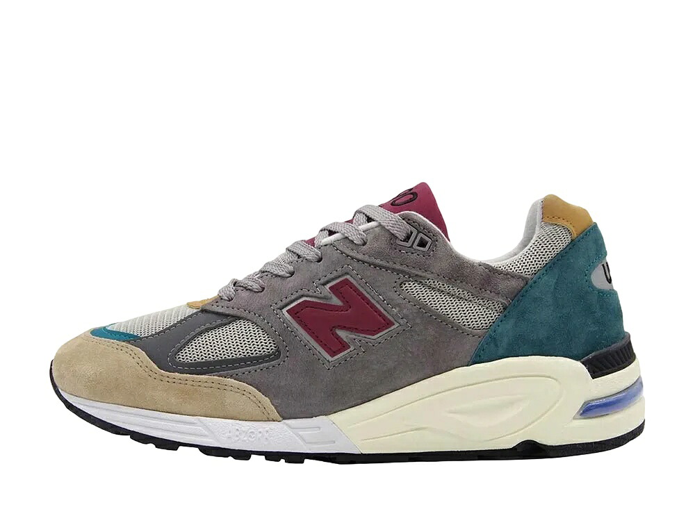 【百貨店大売り出し】1000円引き換え証書き著す！New Balance ニュー平衡にする 990V2 薄墨色緑であること ニュー平衡にする M990CP2 メンズ スニーカー 駈けっくらシューズ 21SN-M990CP2