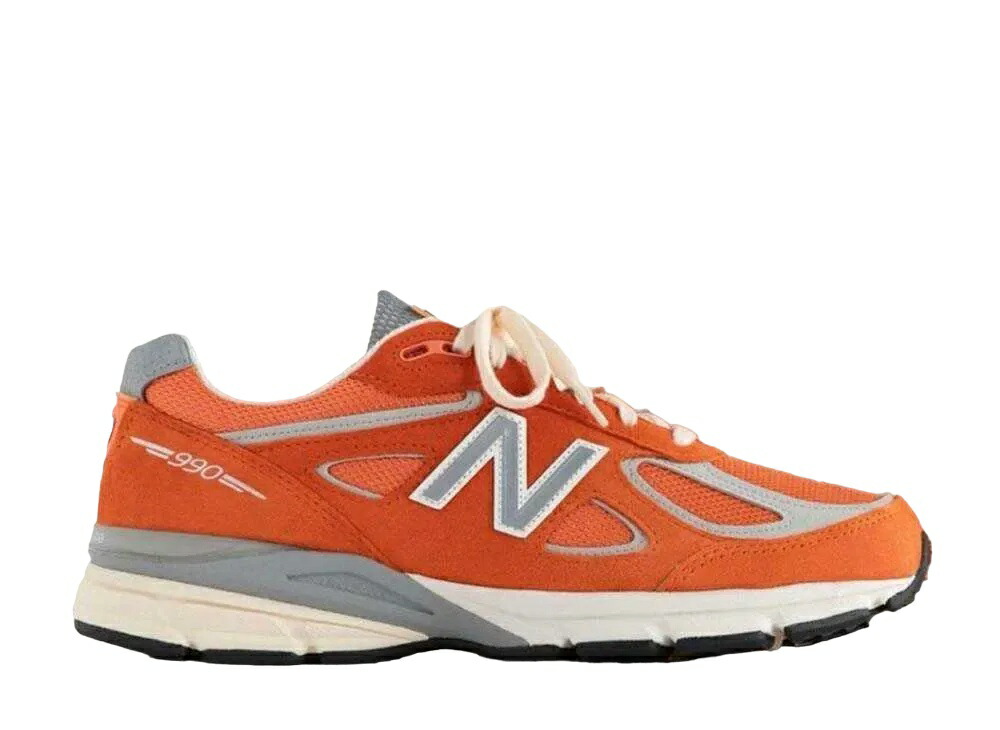 【百貨店大売り出し】1000円クーポン券ふり出し！New Balance エメレオンドレ × ニュー平衡にする 990V4 赤いこと粘土 ニュー平衡にする U990OG4 メンズ スニーカー 駈けっくらシューズ 21SN-U990OG4