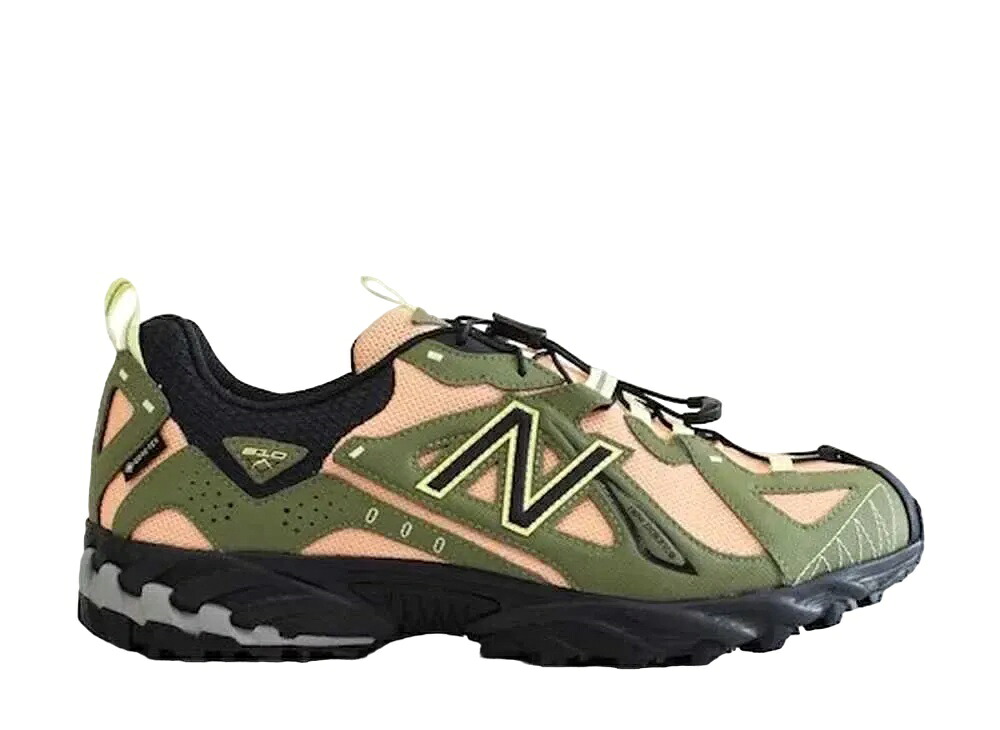 【百貨店大売り出し】1000円引き換え証ふり出し！New Balance ニュー平衡にする 610 カーキ/オレンジ色 ニュー平衡にする ML610XG メンズ スニーカー 駈けっくらシューズ 21SN-ML610XG