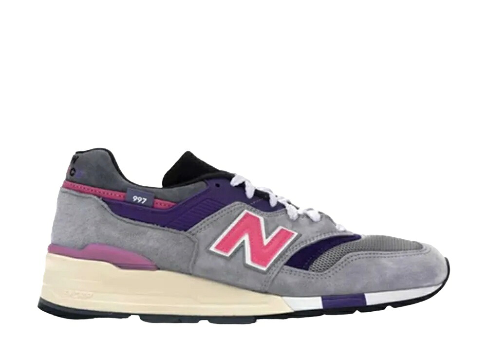 【今だけ500円銀行割引引き換え証あり!!】New Balance 口付け × ユナイテッドアローズ＆サンズ × ニュー平衡にする 997 薄墨色/黒いこと ニュー平衡にする M997KTI メンズ スニーカー 駈けっくらシューズ 21SN-M997KTI