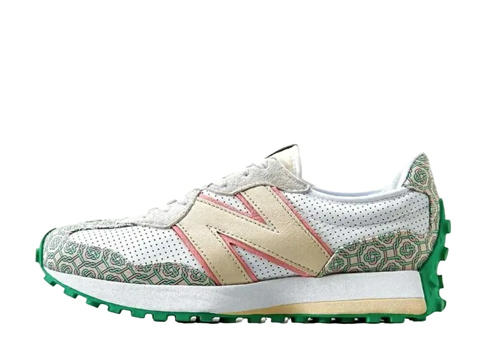 【百貨店大売り出し】1000円引き換え証書き著す！New Balance カサブランカ × ニュー平衡にする 327 モノグラム ニュー平衡にする MS327CAB メンズ スニーカー 駈けっくらシューズ 21SN-MS327CAB