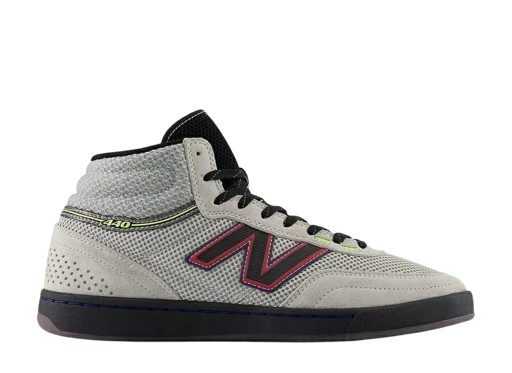 【今だけ500円割引クーポンあり!!】New Balance ジャスティン ヘンリー × ニューバランス ヌメリック 440 ハイ V2 グレー/パープル ニューバランス NM440HJ2 メンズ スニーカー ランニングシューズ 21SN-NM440HJ2