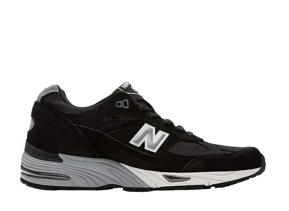 【百貨店大売り出し】1000円引き換え証書き著す！New Balance ニュー平衡にする 991 黒いことしろがね色 ニュー平衡にする M991EKS メンズ スニーカー 駈けっくらシューズ 21SN-M991EKS