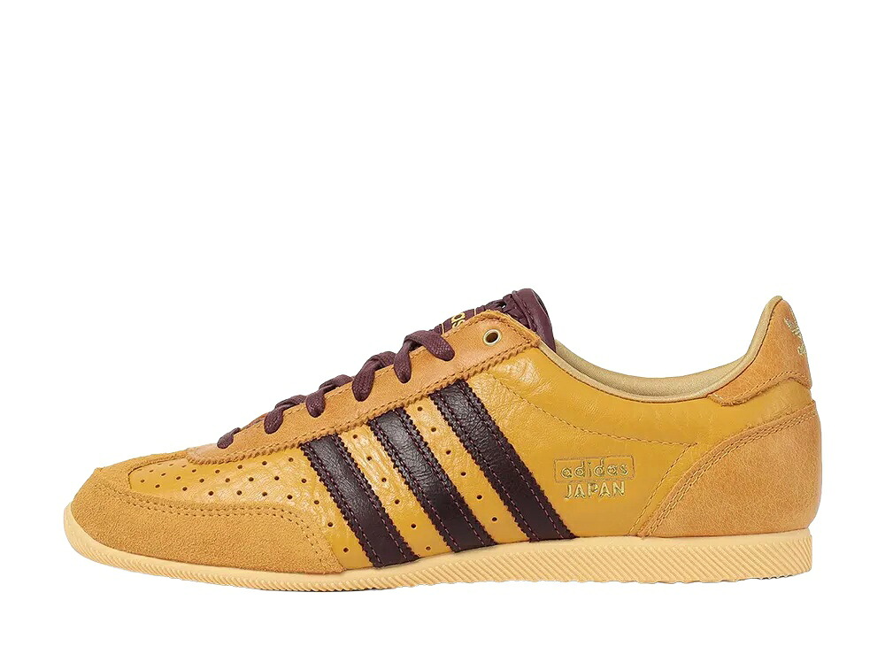 【今だけ500円割引クーポンあり!!】adidas アディダス ウィメンズ ジャパン プリラブドイエロー/マルーン アディダス KJ6157 ウィメンズ レディース スニーカー ランニングシューズ 21SN-KJ6157