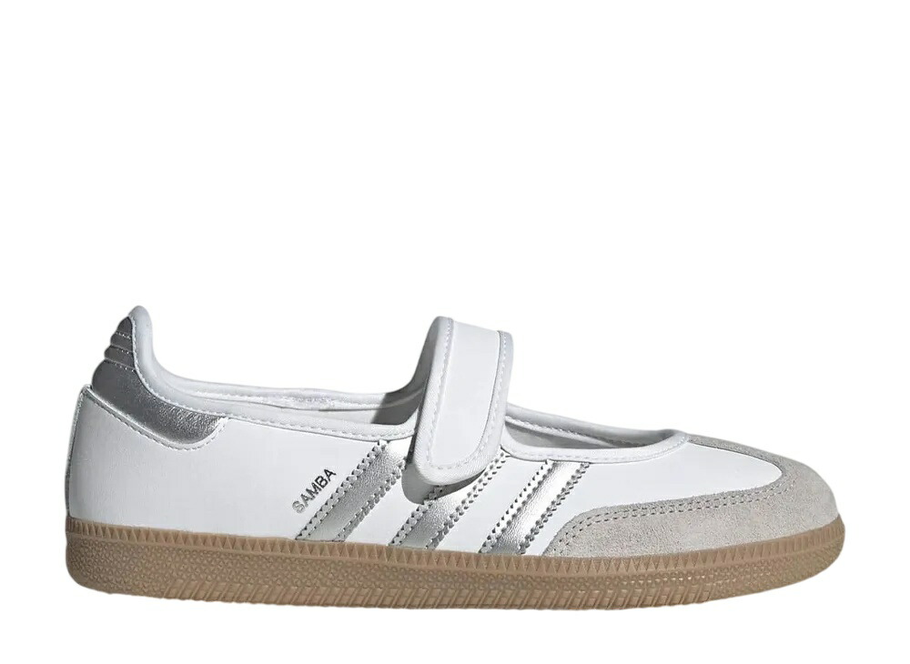 【今だけ500円銀行割引クーポン券あり!!】adidas アディダス ウィメンズ サンバ ジェーン クラウドホワイト/シルバーメタリック/チュインガム アディダス KJ3785 ウィメンズ レディース スニーカー 駈けっくらシューズ 21SN-KJ3785