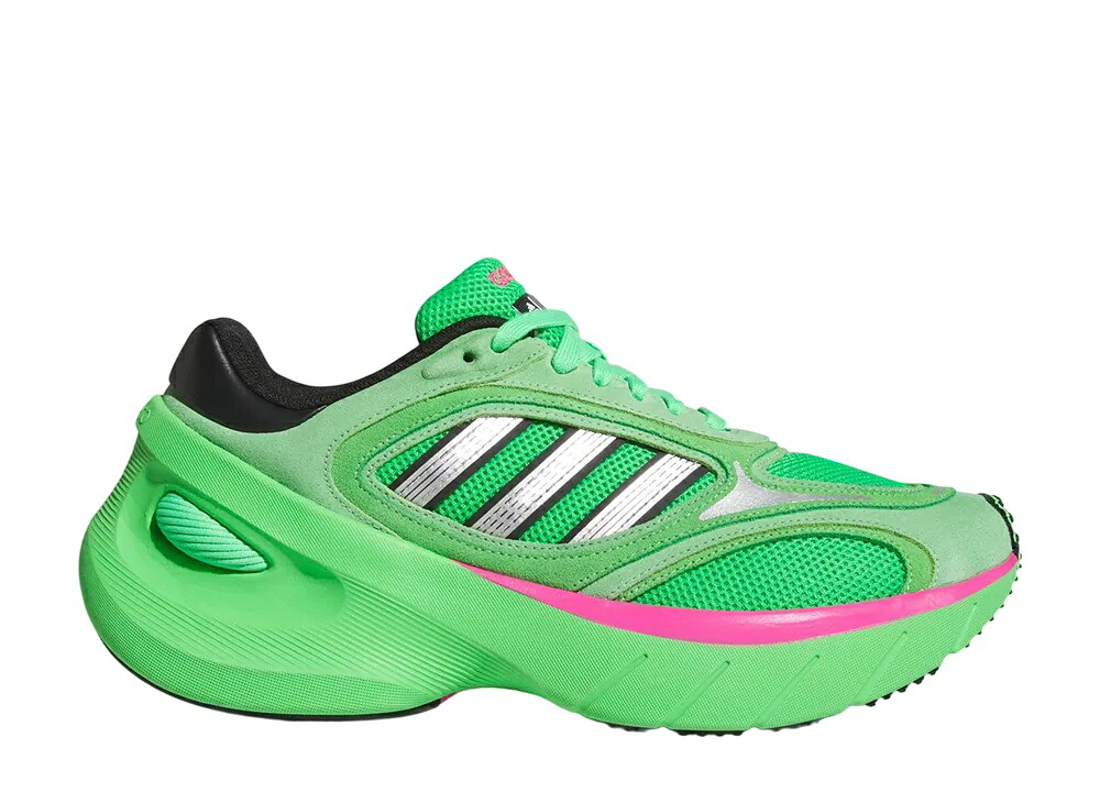 【百貨店大売り出し】1000円引き換え証書き著す！adidas アディダス アディゼロ ゴウカナ ソーラー菩提樹/スクリーミンググリーン アディダス JR1664 メンズ スニーカー 駈けっくらシューズ 21SN-JR1664