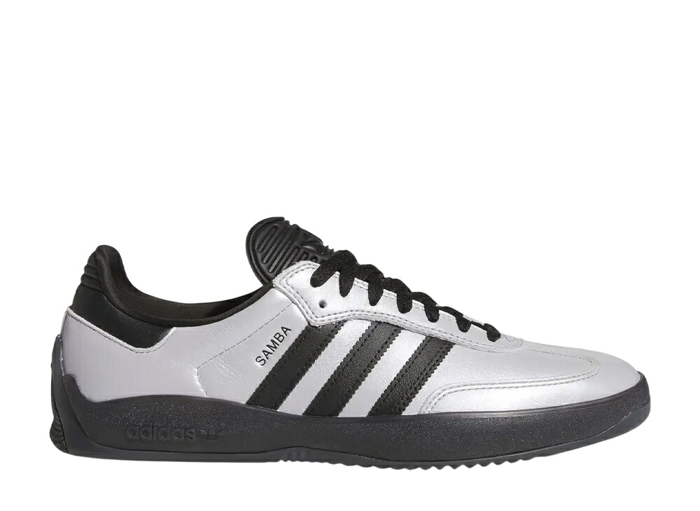 \1000円OFFクーポン発行/adidas アディダス プイグ サンバ シルバーメタリック/コアブラック アディダス HQ4747 メンズ スニーカー ランニングシューズ 21SN-HQ4747|セレクトショップFrenz