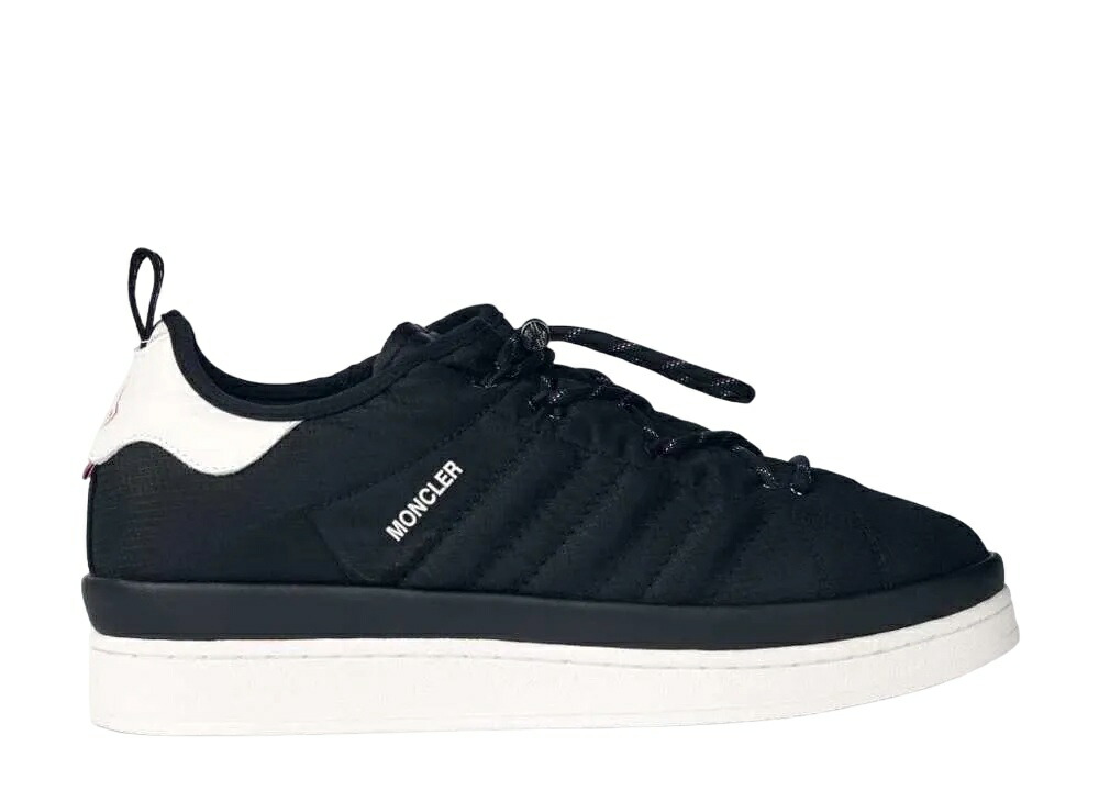 【今だけ500円割引クーポンあり!!】adidas モンクレール × アディダス キャンパス コアブラック/コアホワイト アディダス IG7868 メンズ スニーカー ランニングシューズ 21SN-IG7868