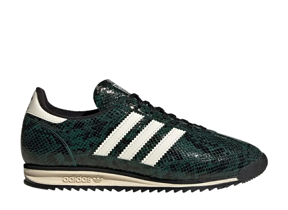 【百貨店大売り出し】1000円引き換え証ふり出し！adidas アディダス SL72 OG 分科大学緑であること/中核グループ黒いこと/皮膚軟化剤白いこと アディダス JS3982 メンズ スニーカー 駈けっくらシューズ 21SN-JS3982